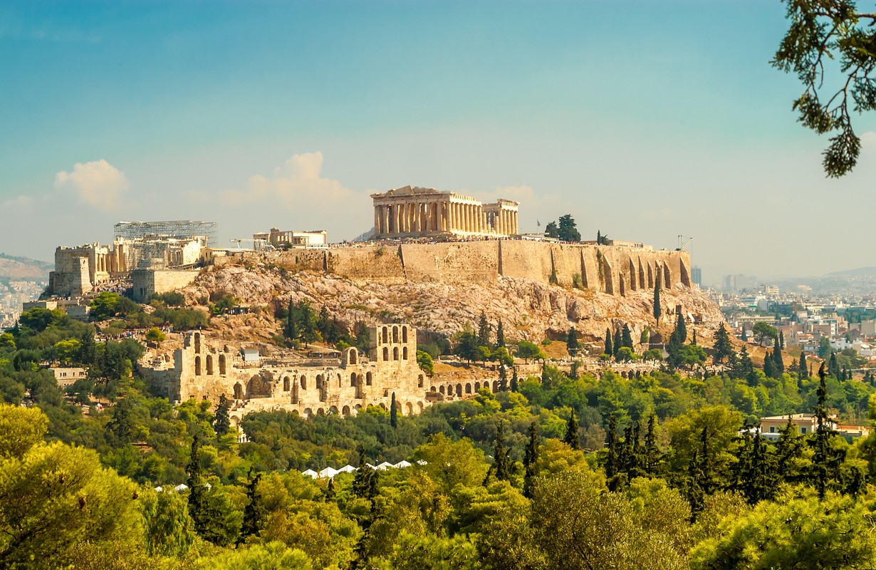 Die Akropolis & ihre Umgebung - Athen 