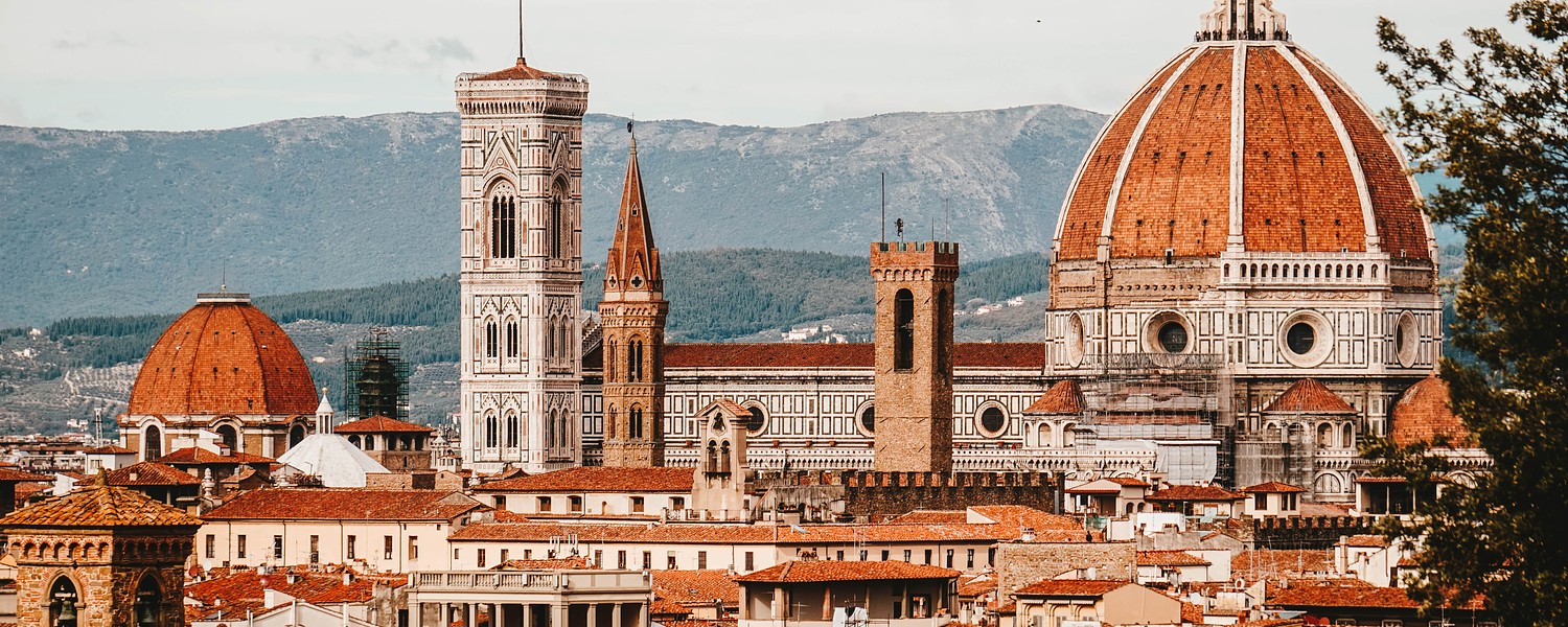 Cathedral of Florence from Piazza Michelangelo